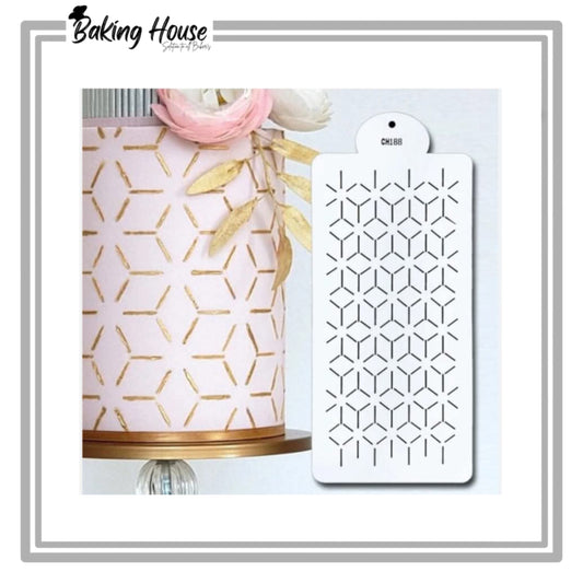 Lace Pattern Cake Stancil For Cake Decorationg