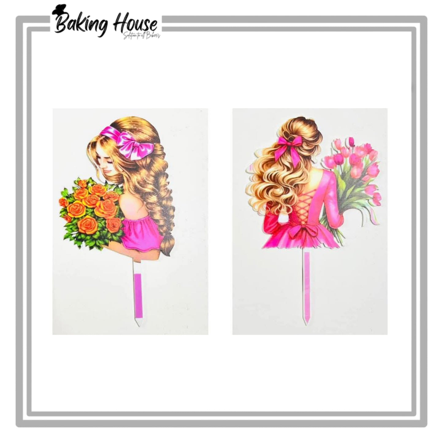 Doll Cake Topper For Cake Decorating