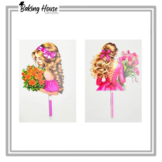 Doll Cake Topper For Cake Decorating