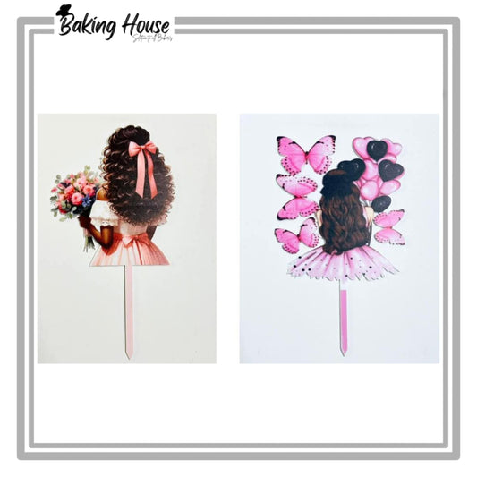 Doll Cake Topper For Cake Decorating