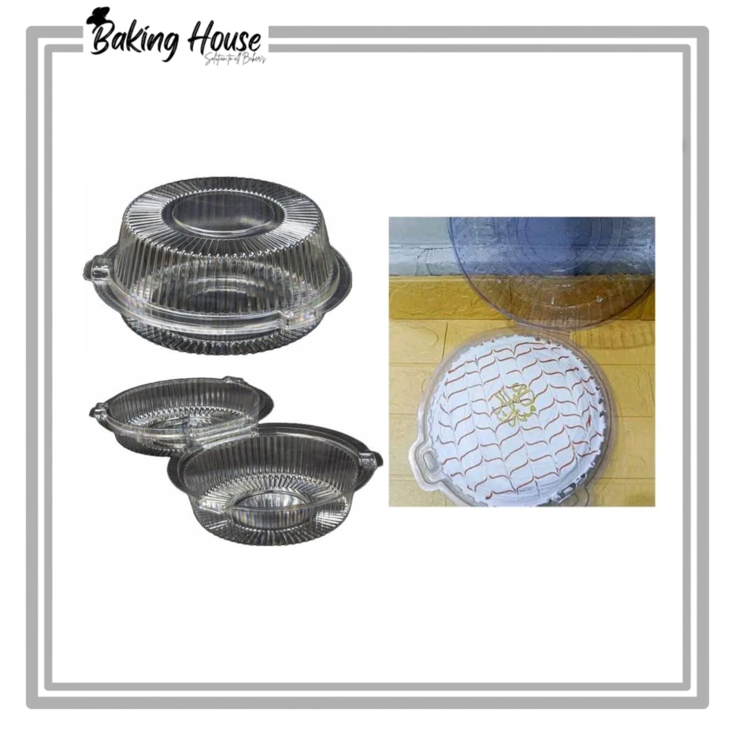 6 Inch Disposable Three Milk Cake Boxe