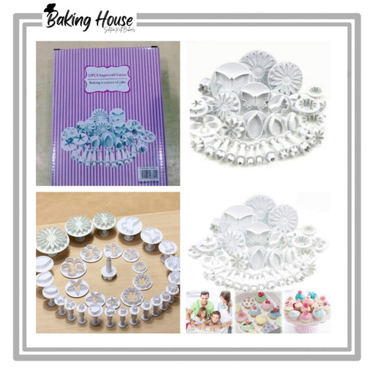 33pcs Mix Planjer For Cookie & Fondant Cutter