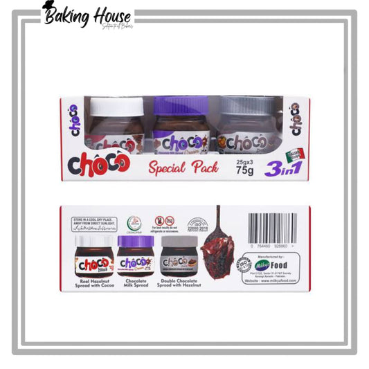 Milkyz Food 3-in-1 Pack Special Pack Chocolate Spread