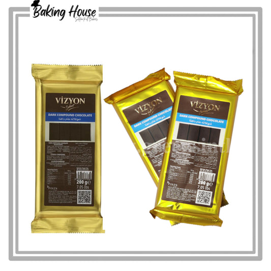 VIZYON Dark Chocolate Compound 200g
