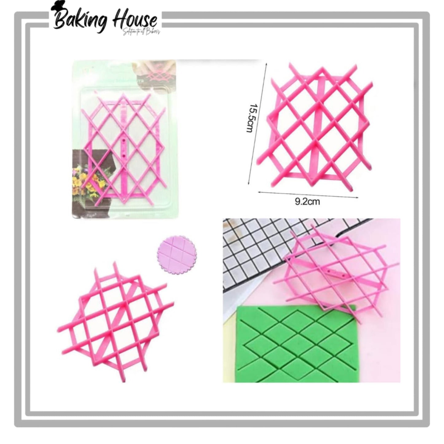 Diamond Emobosser Smother For Cake Decorating