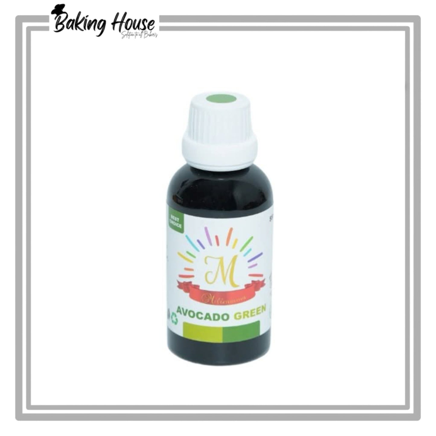 Millennium Avocado Green liquid Food Color 55ml