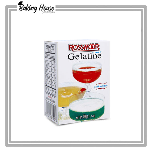 Rossmoor Edible Gelatine Unflavored Powder 50g
