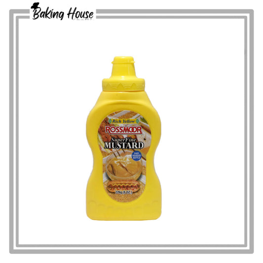 Rossmoor Super Fine Mustard Paste 226g