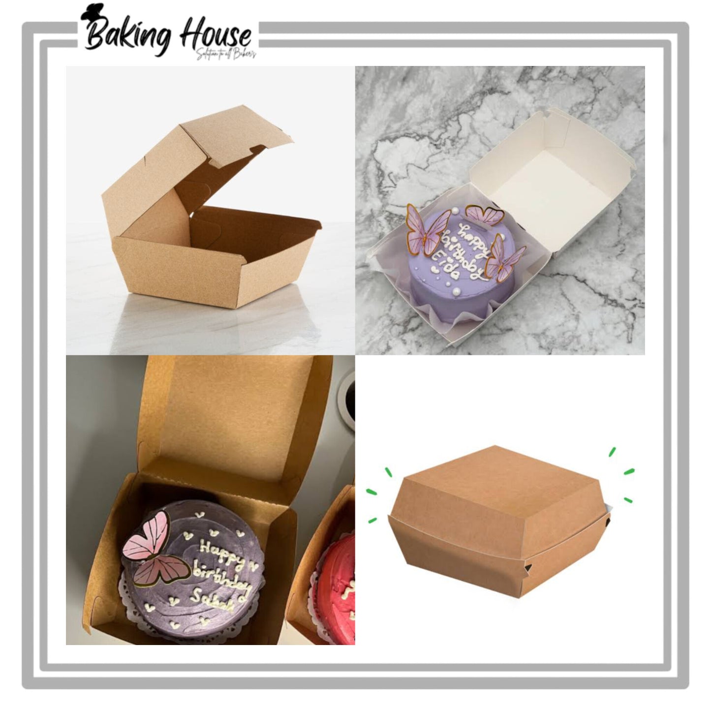 Bento Craft Cake Box