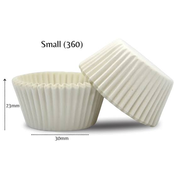 White Paper Cupcake Muffine Liner 100pcs